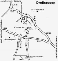 Anfahrt Dreihausen